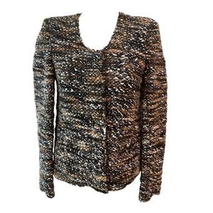 Iro Molly Bouclé-Tweed Multicolor Jacket Fall Colors Women’s 38/Medium‎